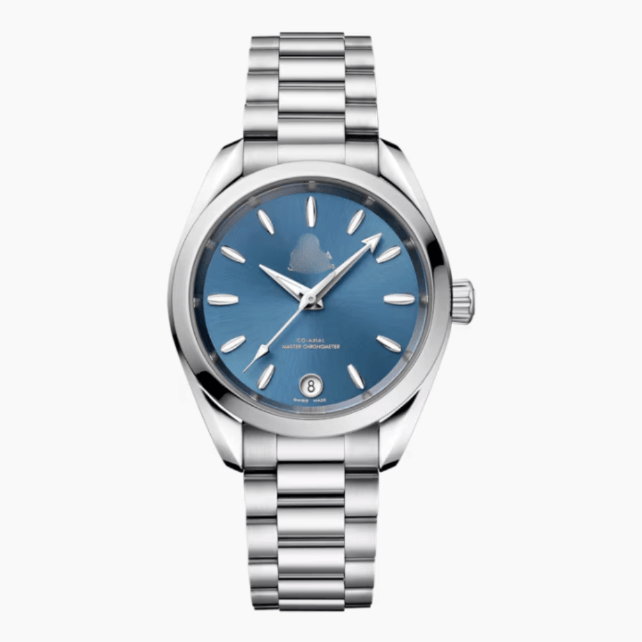 OMGA Seamaster Aqua Terra – Blue - Top Baltic Watches