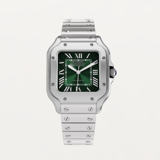 Santos de Crtier – Medium Model Green Dial Automatic