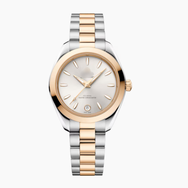 OMGA Seamaster Aqua Terra – Beige Gold