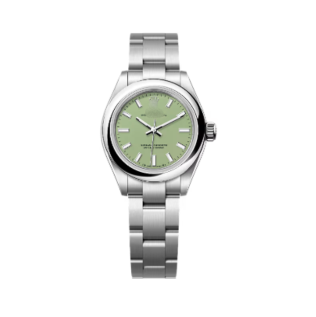 Rolx Oyster Perpetual - Light Green