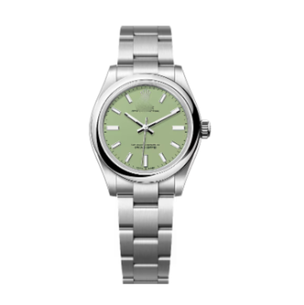 Rolx Oyster Perpetual - Light Green