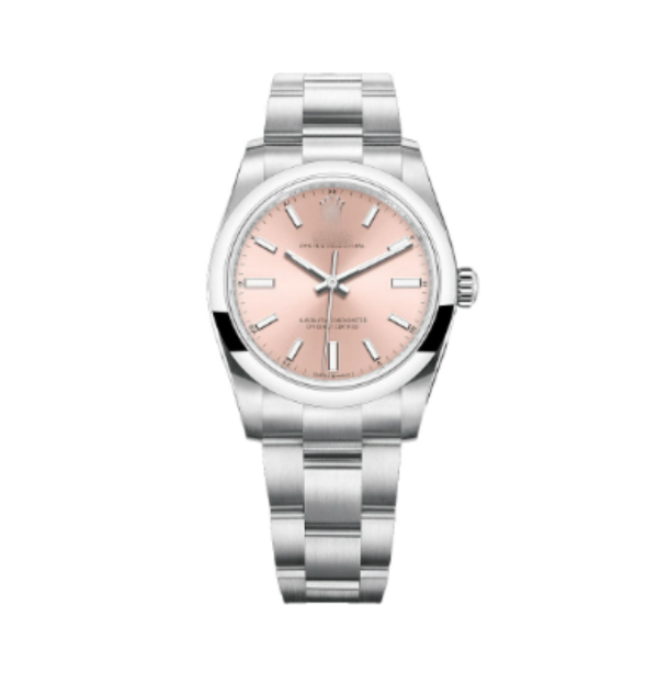 Rolx Oyster Perpetual -  Salmon Pink