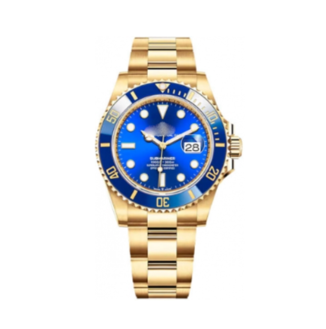 Rolx Submariner - Blue Gold