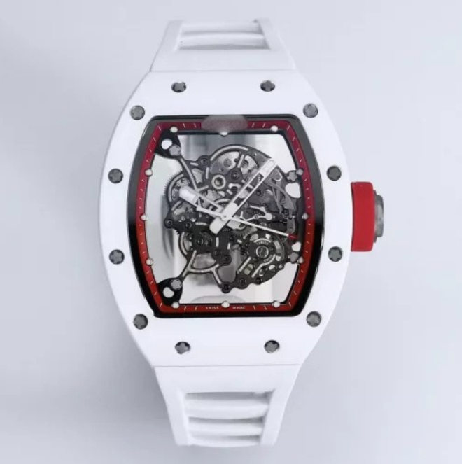 Rihard Mill RM055 - White / Red