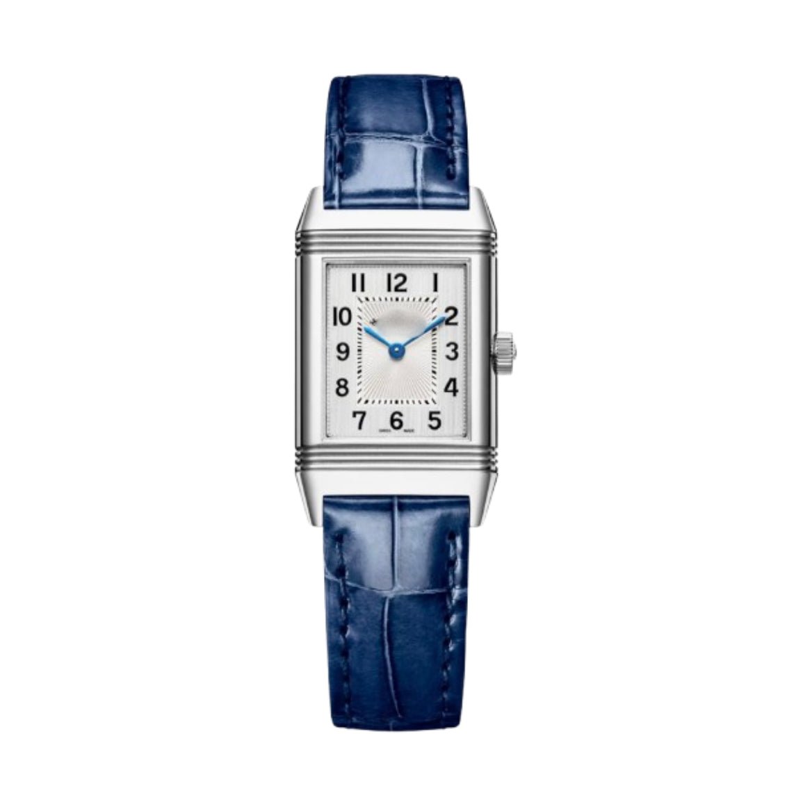 Jager - LeCultre Reverso Classic - Croc Strap - Top Baltic Watches