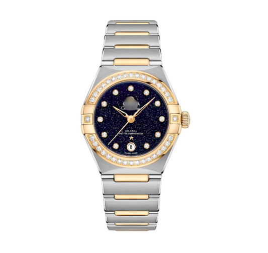 OMGA Constellation - Yellow Gold on Steel