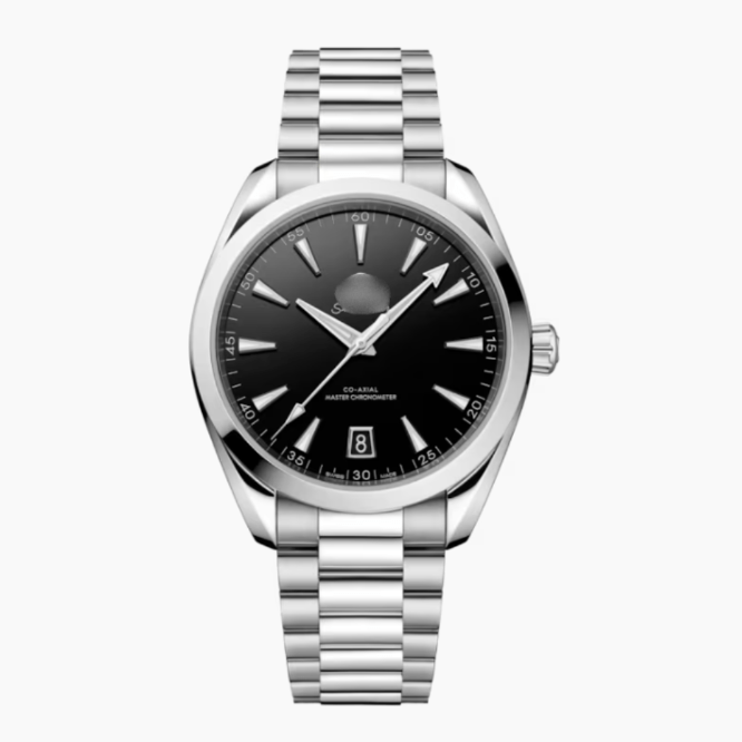 OMGA Seamaster Aqua Terra – Black - Top Baltic Watches