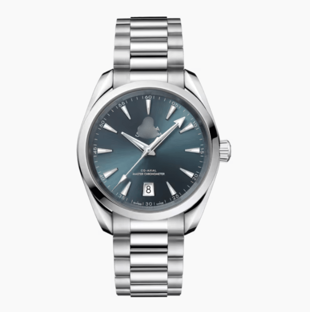 OMGA Seamaster Aqua Terra – Blue Green - Top Baltic Watches