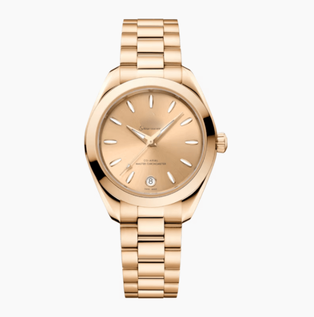 OMGA Seamaster Aqua Terra – Gold - Top Baltic Watches