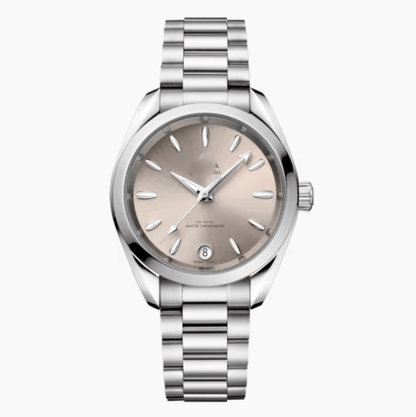 OMGA Seamaster Aqua Terra – Gold Beige - Top Baltic Watches