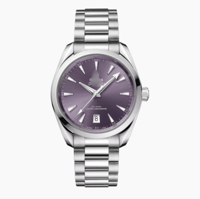 OMGA Seamaster Aqua Terra – Purple - Top Baltic Watches