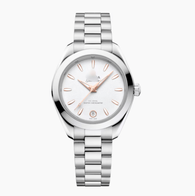OMGA Seamaster Aqua Terra – White - Top Baltic Watches