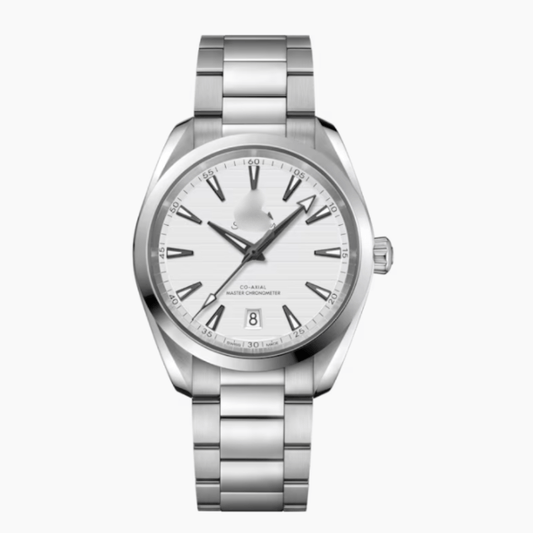 OMGA Seamaster Aqua Terra – White - Top Baltic Watches