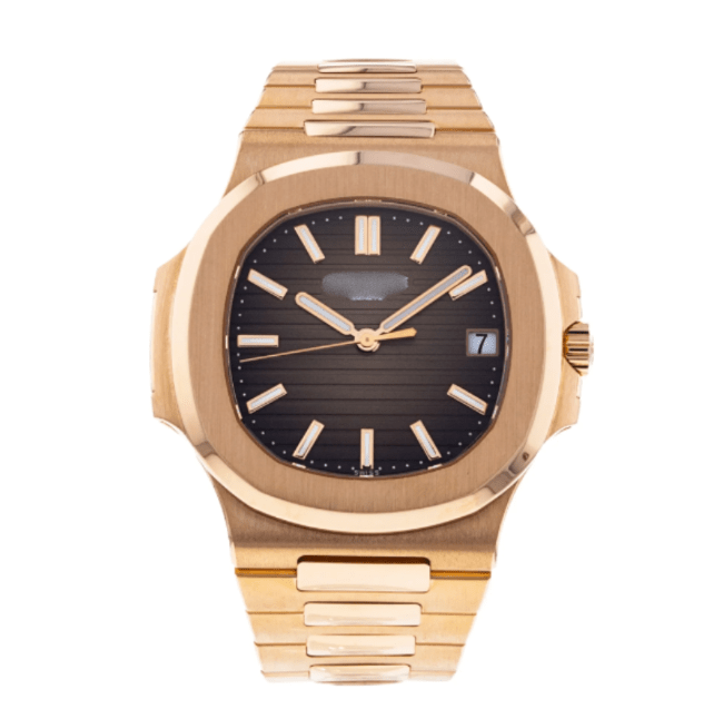 Ptek Pilippe Nautilus - Rose Gold / Black Dial - Top Baltic Watches