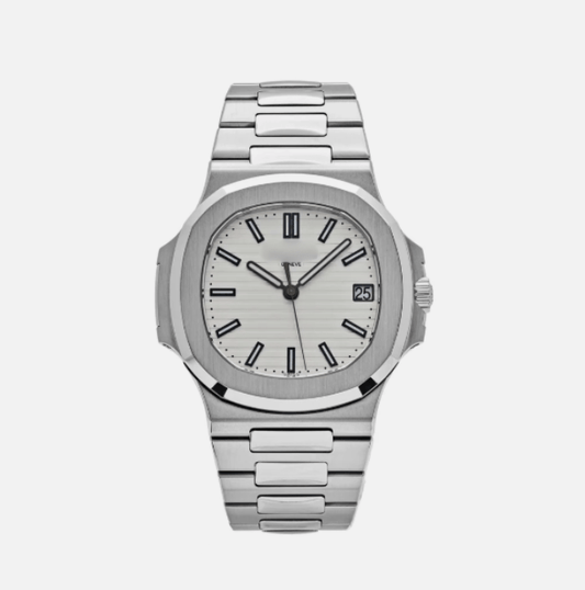 Ptek Pilippe Nautilus – Stripe White - Top Baltic Watches