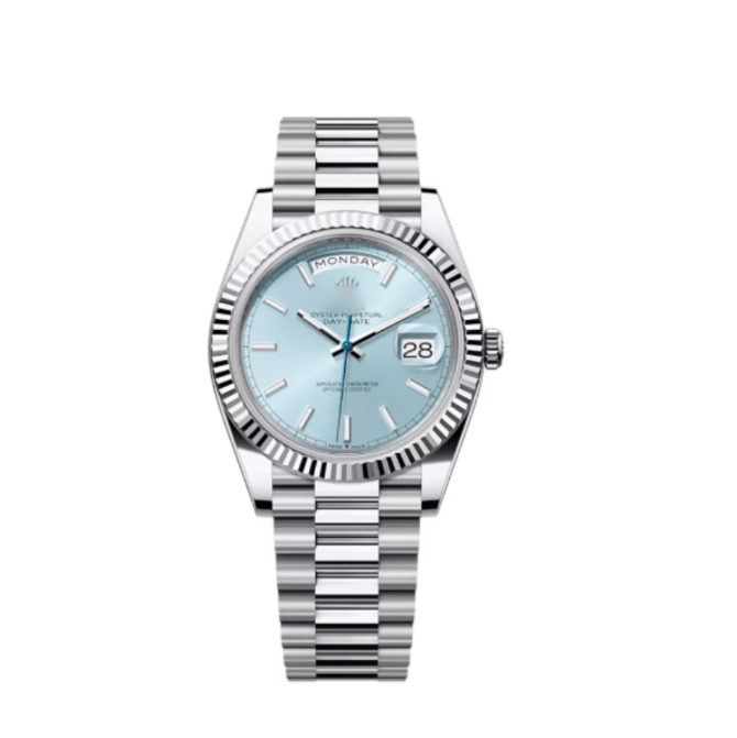 Rolx Day - Date - Baby Blue - Top Baltic Watches