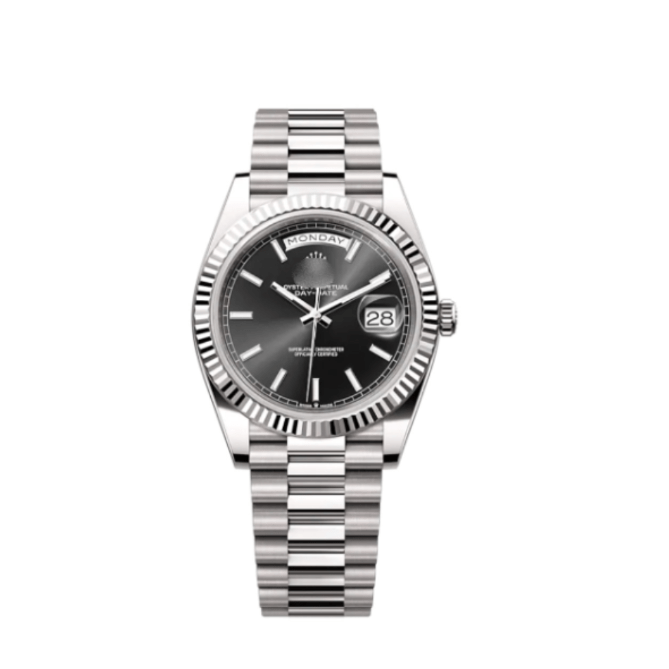 Rolx Day - Date - Black - Top Baltic Watches