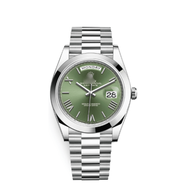 Rolx Day - Date - Green - Top Baltic Watches
