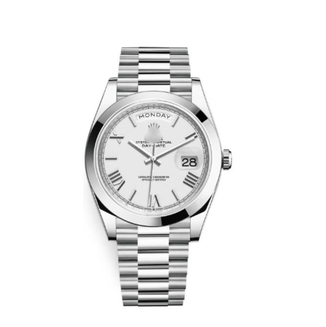 Rolx Day - Date - White - Top Baltic Watches