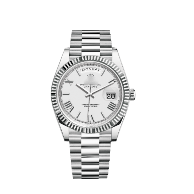 Rolx Day - Date - White - Top Baltic Watches