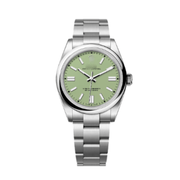 Rolx Oyster Perpetual - Light Green - Top Baltic Watches