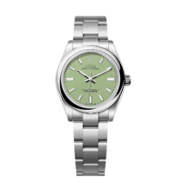 Rolx Oyster Perpetual - Light Green - Top Baltic Watches