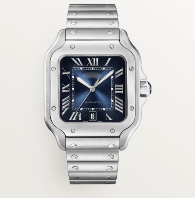 Santos de Crtier – Dark Blue - Top Baltic Watches