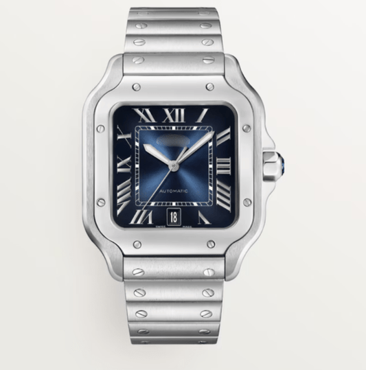 Santos de Crtier – Dark Blue - Top Baltic Watches