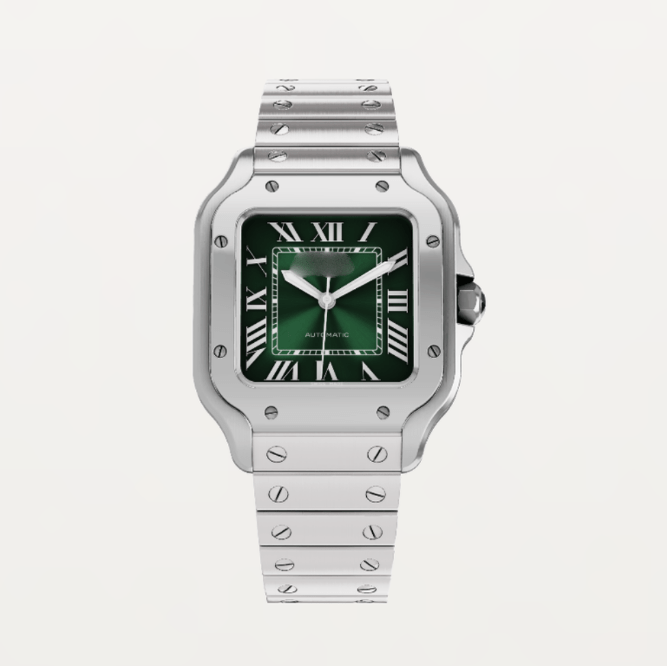 Santos de Crtier – Dark Green - Top Baltic Watches