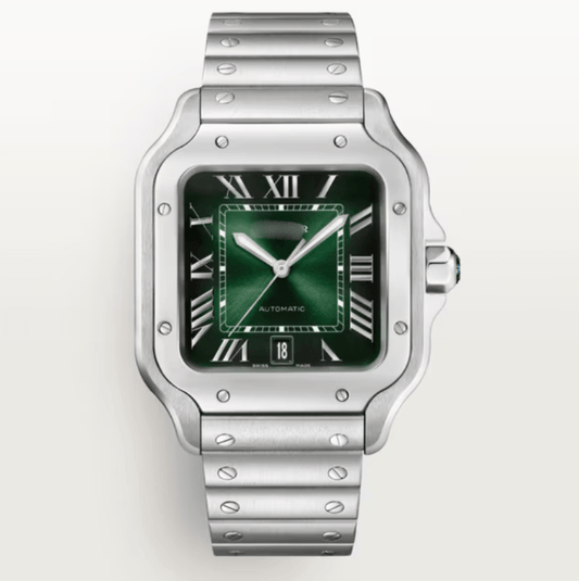 Santos de Crtier – Dark Green - Top Baltic Watches