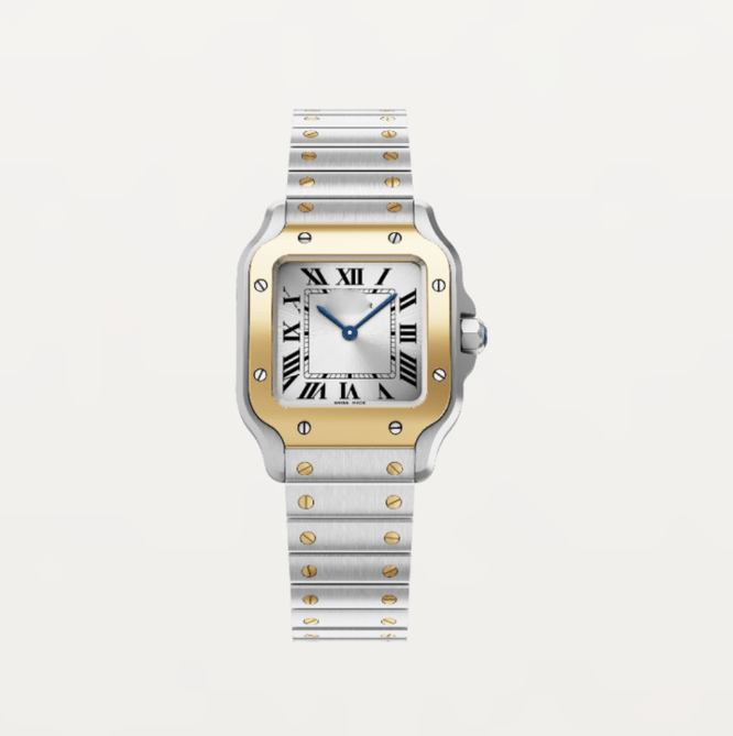 Santos de Crtier - Steel & Yellow Gold - Top Baltic Watches