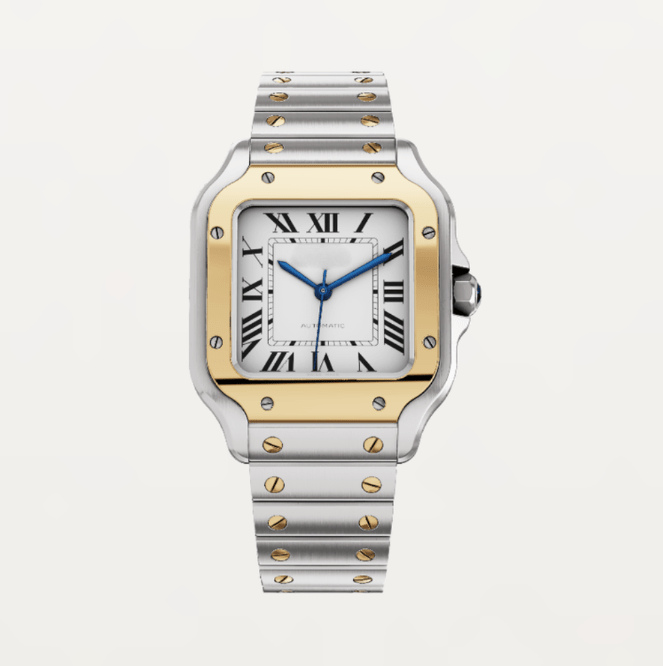 Santos de Crtier - Steel & Yellow Gold - Top Baltic Watches