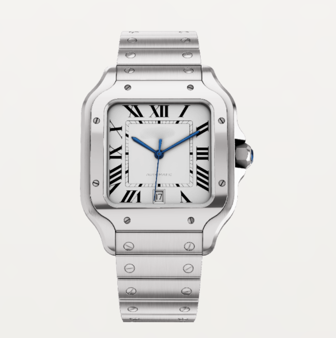 Santos de Crtier – White Large - Top Baltic Watches